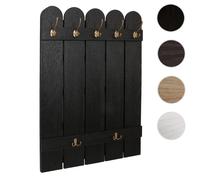 Mendler Porte-manteau mural - Noir