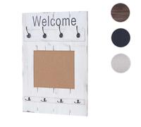 Mendler Portemanteau mural vestiaire - Blanc