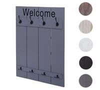 Mendler Portemanteau mural vestiaire - Bleu gris