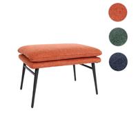 Mendler Pouf rectangulaire - Terracotta