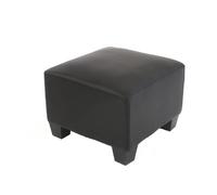 Mendler Pouf repose-pieds Lyon - Noir