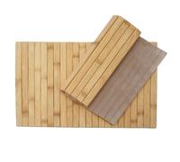Mendler Set de table bambou - Marron