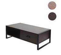 Mendler Table basse rectangulaire - Marron