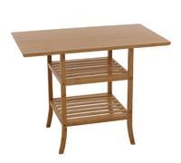 Mendler Table d'appoint bambou - Marron