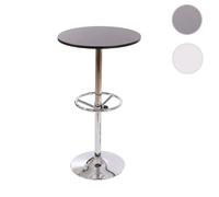 Mendler Table de bar Bari - Noir