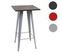 Mendler Table haute carrée - Gris