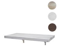 Mendler Table murale TV - Blanc