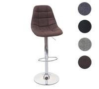 Mendler Tabouret de bar pivotant - Gris
