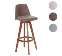 Mendler Tabouret de bar vintage - Marron