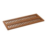 Mendler Tapis de bain en teck - Marron