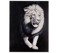 Mendler Tigre Blanc Tableau à l'Huile 120x90