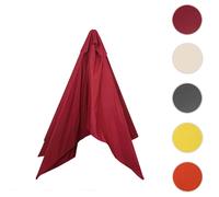 Mendler Housse de rechange pour parasol en bois Florida 2x3 m 6 kg Bordeaux