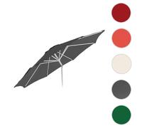 Mendler Housse de rechange pour parasol N19 Ø 3 m en textile 5 kg Anthracite