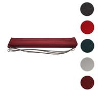 Housse de rechange pour store HWC-H27, cassette complète Housse de rechange protection solaire 6x3m ~ Acrylique bordeaux-rouge