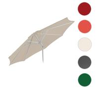 Mendler Housse de rechange pour parasol N18 Ø 2,7 m tissu 5 kg crème