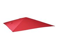Mendler Housse de rechange pour parasol déporté HWC-A96 3 x 4 m (Ø5 m) polyester 3,5 kg Rouge