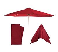 Mendler Toile de rechange pour parasol - Bordeaux