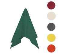 Housse de rechange pour parasol Florida, housse de rechange pour parasol, Ø 3,5m polyester 8 baleines ~ vert