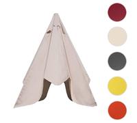 Mendler Toile pour parasol Florida - Crème-blanc