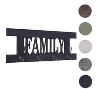 Mendler Vestiaire mural en bois - Gris foncé