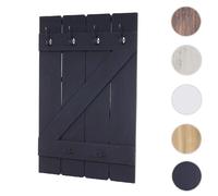 Mendler Vestiaire mural en pin - Gris foncé