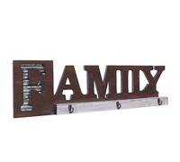 Mendler Vestiaire porte-manteaux mural - Marron