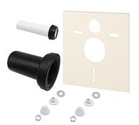 Mendorio Kit Raccordement&Set d'Isolation Phonique Wc Suspendu pour Geberit | Raccord(152.426.46.1),Mousse Acoustique(16.002.00.0000) pour Wc Suspendu/pour Cuvette Suspendue