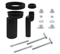 Mendorio Kit Raccordement WC Suspendu pour Geberit 405.116.00.1 | Kit de Raccordement Wc Suspendu pour Geberit 405116001,tuyau D’évacuation, Manchette et Matériel de Fixation