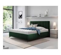 Mendoza Lit Coffre 180x200 cm - Velours Vert