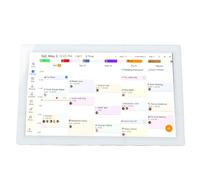 MENDUNER Calendrier Numérique 24 Pouces Full HD écran Tactile WiFi 32 Go | Planificateur Familial, Boîtier ABS, Contrôle par Application, Tableau de Tâches, Planification des Repas, Synchronisation