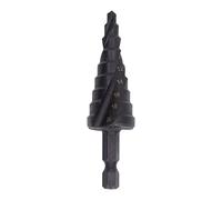 MENDUNER Foret étagé HSS, Spirale, Trou Conique, Alésoir Hexagonal (9 | La construction robuste M2 à grande vitesse apporte une durabilité supplémentaire, presque impossible à casser par rapport