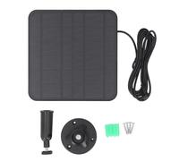 MENDUNER Panneau Solaire Ring, Caméra Ring Extérieure, Panneau Solaire pour Caméra Ring, 12 W, Charge Rapide, IP65, étanche, Réglable, Montage Mural, Panneau Solaire pour Caméra Ring
