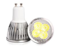 mengjay® 1-6 W GU10 Intensité variable Blanc chaud Ampoule LED Chambre, AC 220 V, 520LM Ampoules Lampe