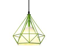 Mengjay Industriel Suspension Luminaire Rétro Lustre Plafonnier,Industriel Suspensions Eclairage Antique Pendentif Lumiere Retro Plafonnier Lustre Luminaire en Forme Suspensions Luminaires (Vert)