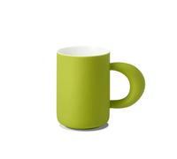 MENGLI-2024 Tasses à café Ensemble de 1 tasse à café Jelly, en céramique 14,2 oz avec grande capacité for les meilleures amies et sœurs des amoureux(Green)