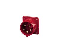 Mennekes 1409 Rouge - prise de courant (32 A, 50 - 60, 72 mm, 52 mm, 78 mm)