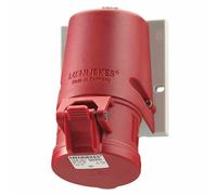 MENNEKES Elektrotechnik GmbH & Co. KG Wanddose TwinCONTACT 16A 4p 6h 400V IP44 1343 (1343)