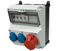 MENNEKES ELEKTROTECHNIK Mennekes Combinaison de prises 920004 AMAXX 1xCEE 5x16A 2xSchuko 4xNeozed-S
