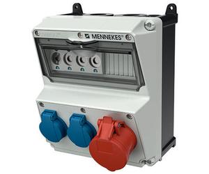 MENNEKES ELEKTROTECHNIK Mennekes Combinaison de prises 920004 AMAXX 1xCEE 5x16A 2xSchuko 4xNeozed-S