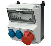 MENNEKES ELEKTROTECHNIK Mennekes Combinaison de prises 920009 AMAXX 1xCEE 2xSchuko 1FI 1LS 2LS