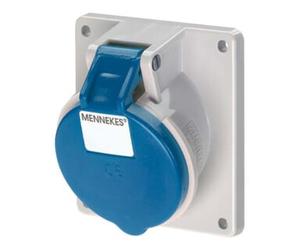 MENNEKES Mennekes Boîtier de montage TwinContact 16A, 3p, 6h, 230V, IP44 1632 Quantité:1