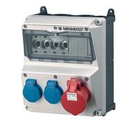 MENNEKES ELEKTROTECHNIK Mennekes Combinaison de prises 920004 AMAXX 1xCEE 5x16A 2xSchuko 4xNeozed-S