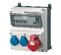 MENNEKES ELEKTROTECHNIK Mennekes Combinaison de prises 920009 AMAXX 1xCEE 2xSchuko 1FI 1LS 2LS