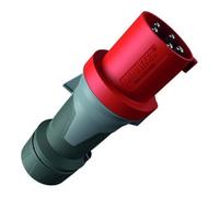 Mennekes Prise d'alimentation Top Xtra 13112 IP44 5 pôles 63 A 400 V position terre 6 h Rouge