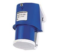 MENNEKES Mennekes Prise murale TA 16A, 3p, 6h, 230V, IP44 847 Quantité:1