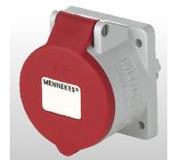 Mennekes Prise murale 32A 5 pôles 400V rouge Prise en saillie