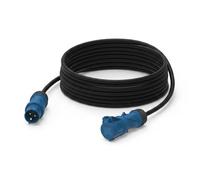 MENNEKES Rallonge 16A 3p 230V 25m IP54 PowerTOP Xtension | Rallonge avec fiche, couple, tuyau en caoutchouc H07RN-F 2,5 mm², contacts X-CONTACT résistants aux vibrations