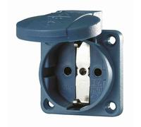 MENNEKES SCHUKO-Anbausteckdose blau 11011 m. Klappdeckel 11011 (11011)