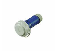 Mennekes Schuko Kupplung, IP68, blau/grau 10833 (Prise de courant de sécurité)