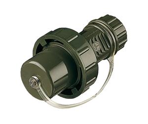 Mennekes Schuko Stecker, IP68, bronze green 10829 (Prise de courant de sécurité)